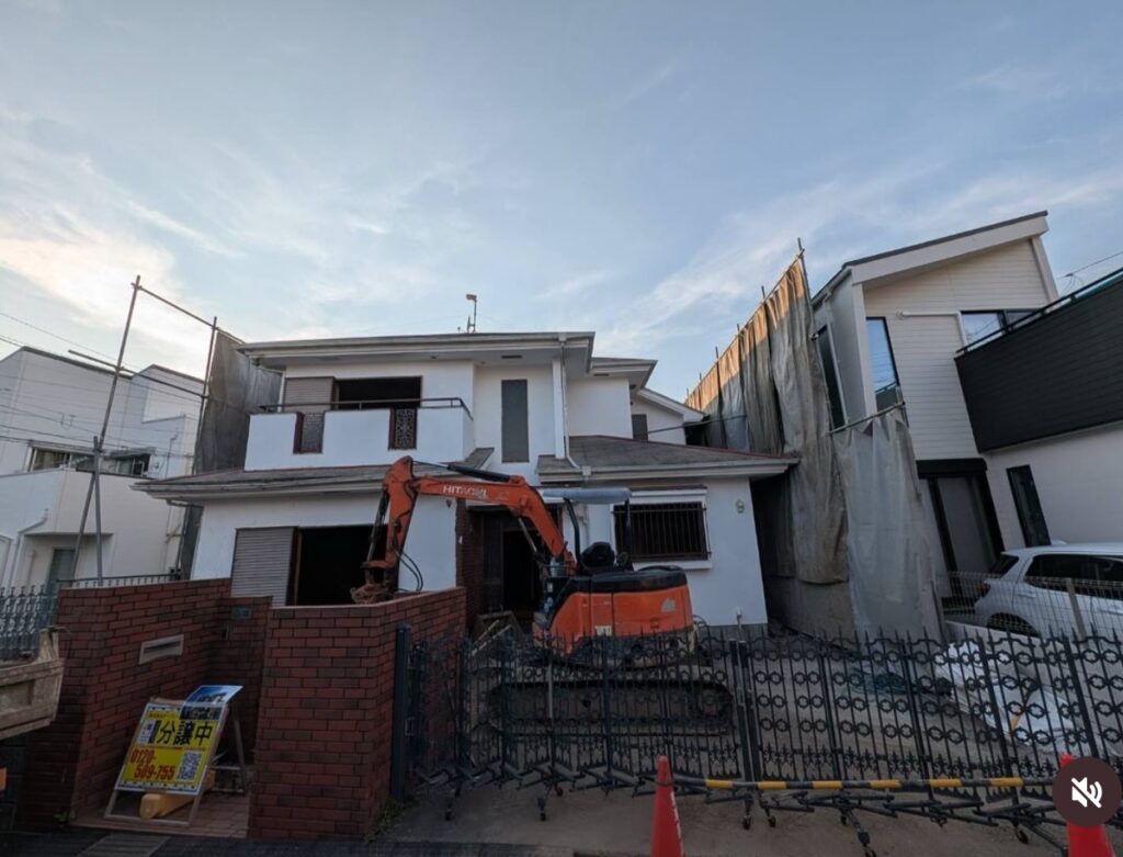 戸建物件解体